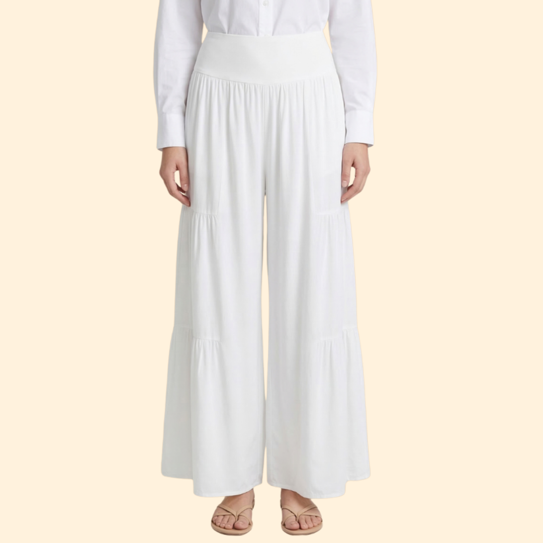 Women's Stylish Tiered Trousers