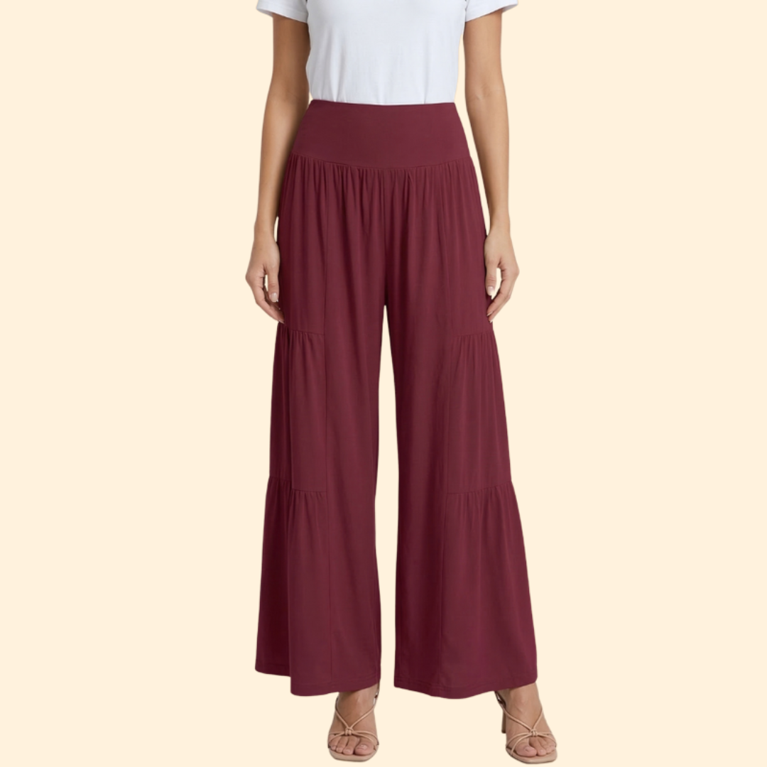Women's Stylish Tiered Trousers