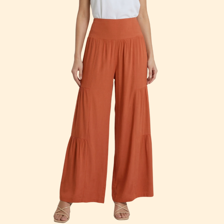 Women's Stylish Tiered Trousers