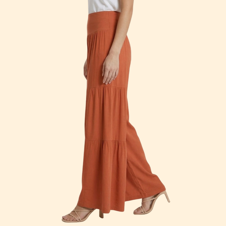 Women's Stylish Tiered Trousers