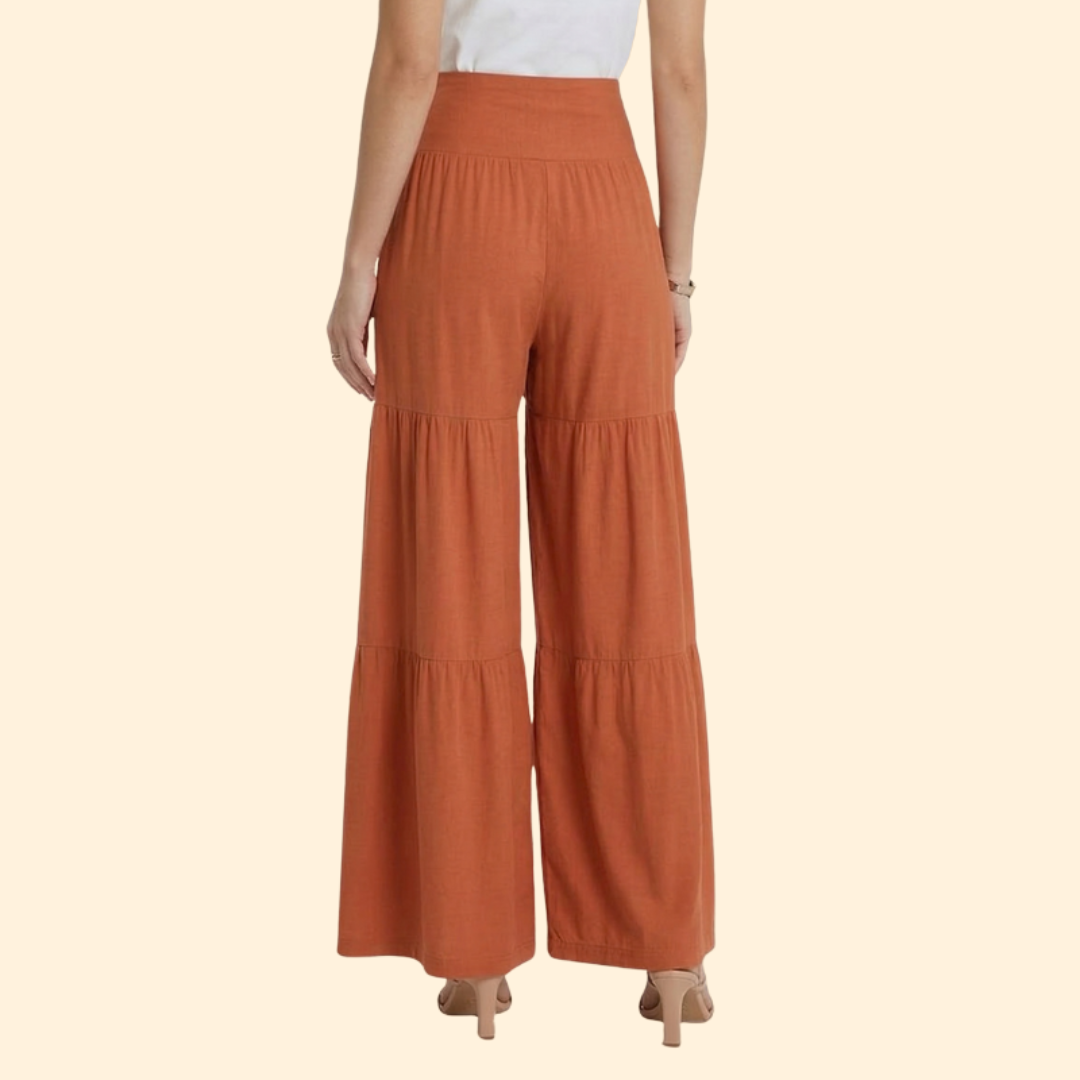 Women's Stylish Tiered Trousers