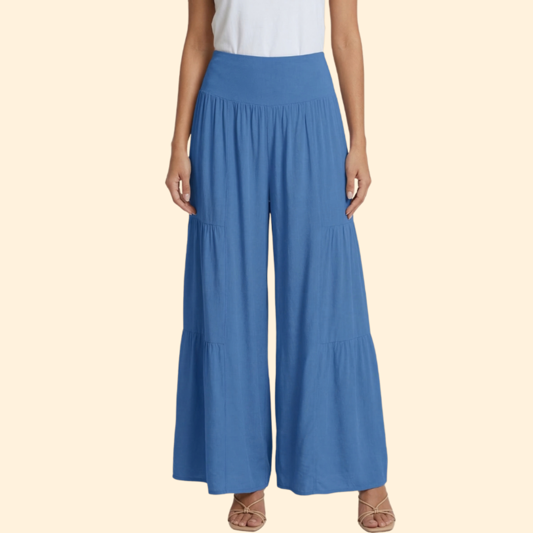 Women's Stylish Tiered Trousers
