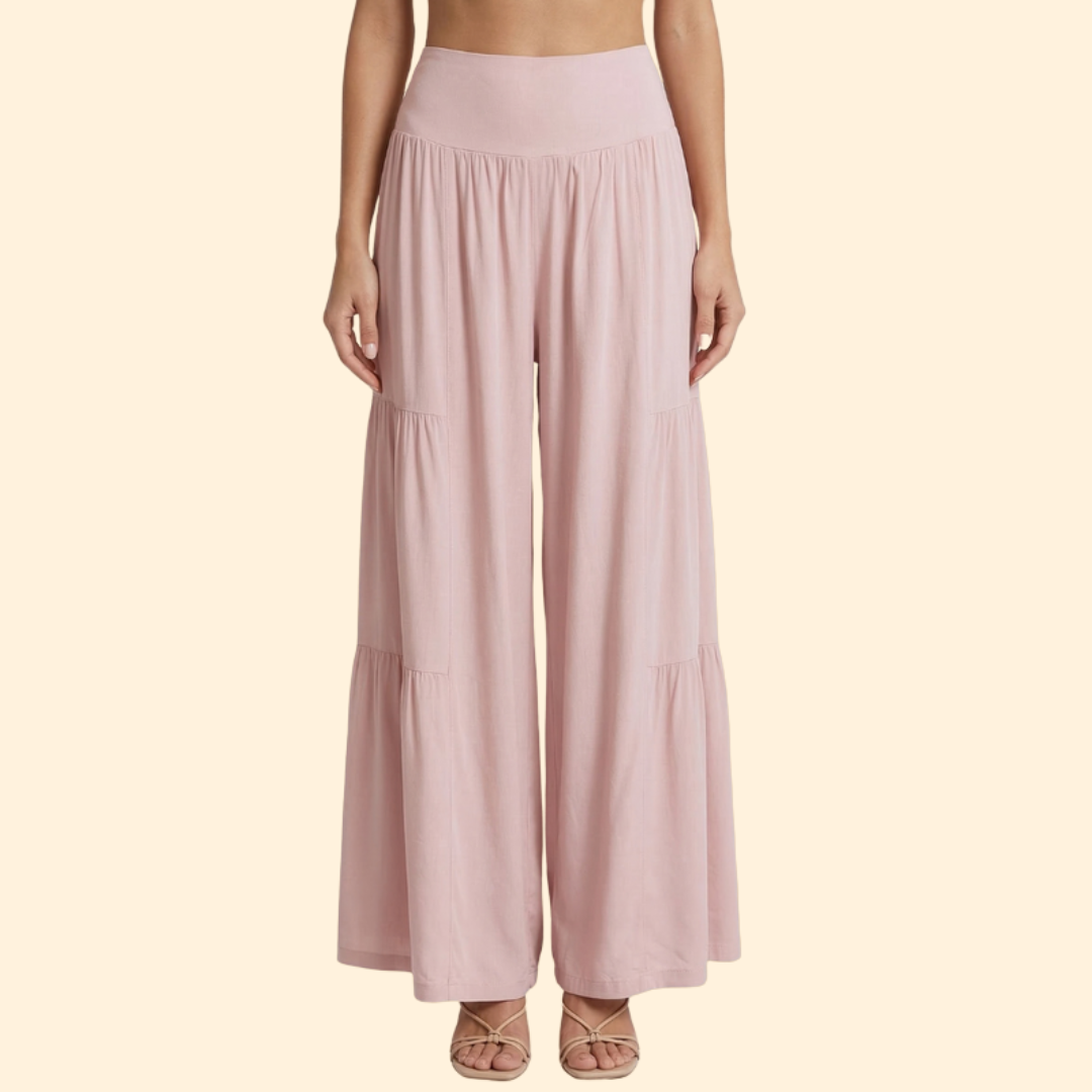 Women's Stylish Tiered Trousers