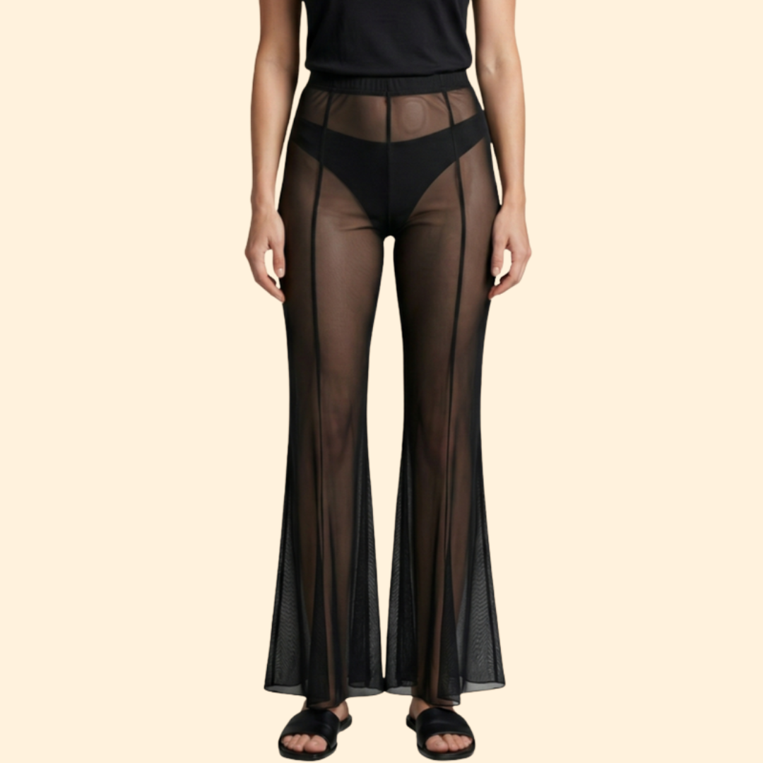 Women's Stylish Transparent Cover-Up Pants