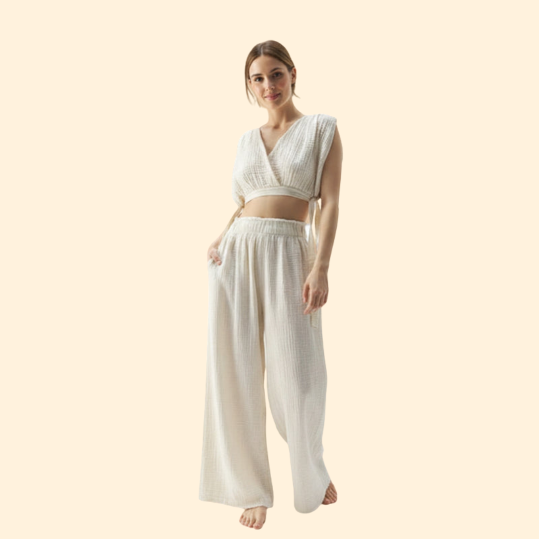 Women's Stylish Two-Piece Jumpsuit