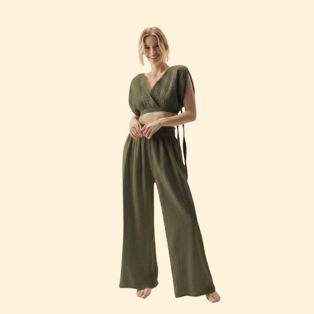 Women's Stylish Two-Piece Jumpsuit
