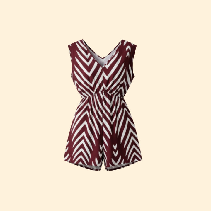 Women’s Stylish V-Neck Romper