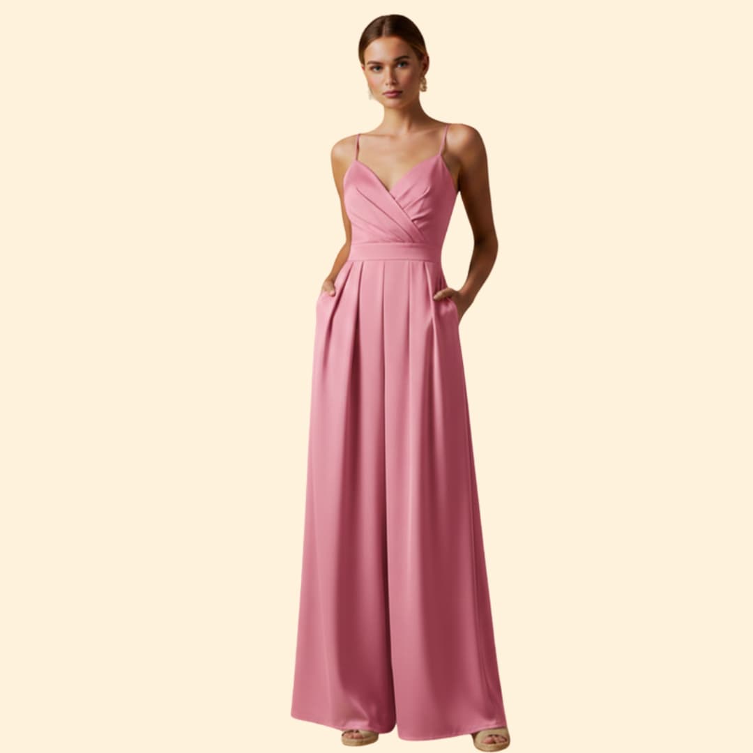 Women's Stylish Wide-Leg Jumpsuit