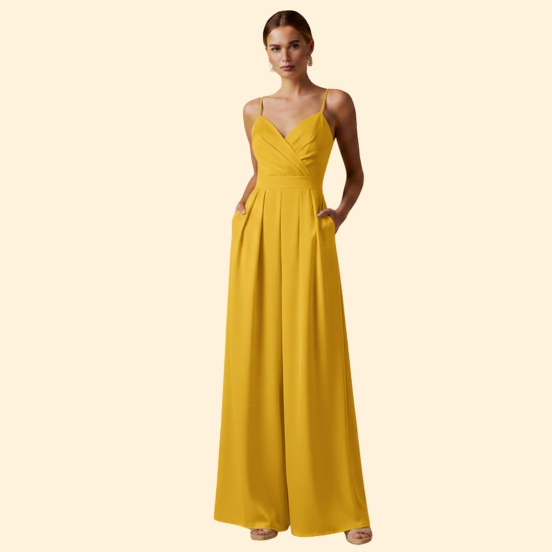 Women's Stylish Wide-Leg Jumpsuit