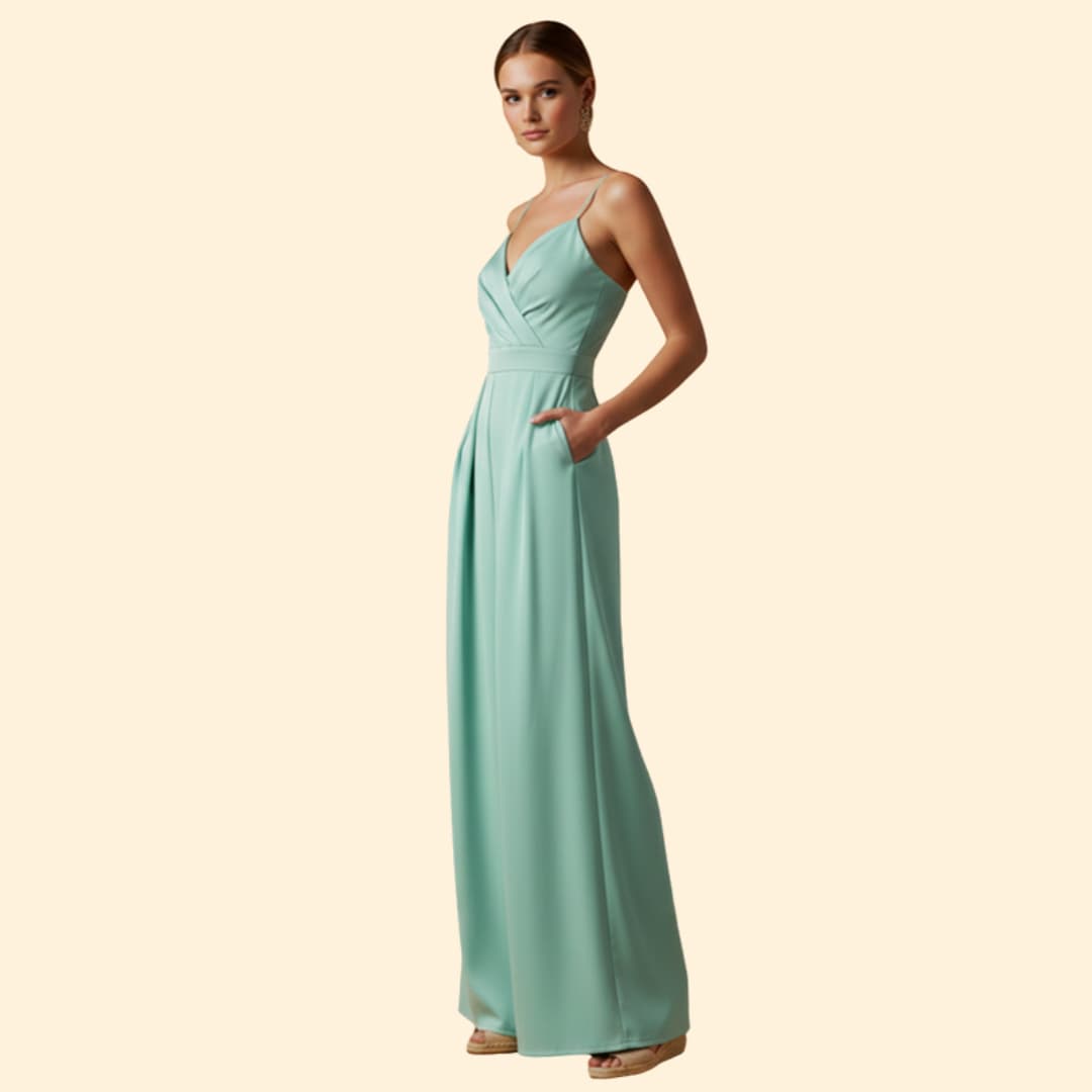 Women's Stylish Wide-Leg Jumpsuit
