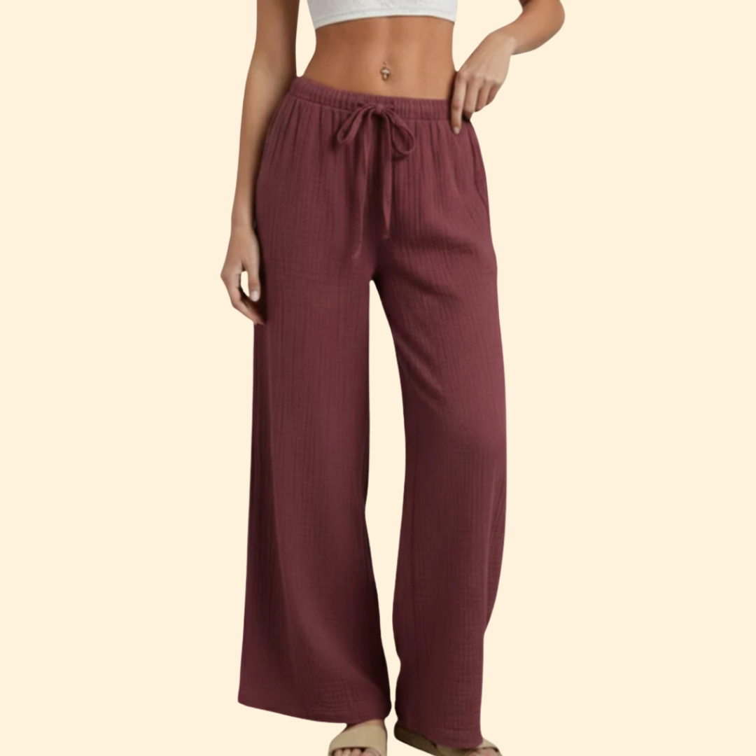 Women's Stylish Wide-Leg Lounge Pants