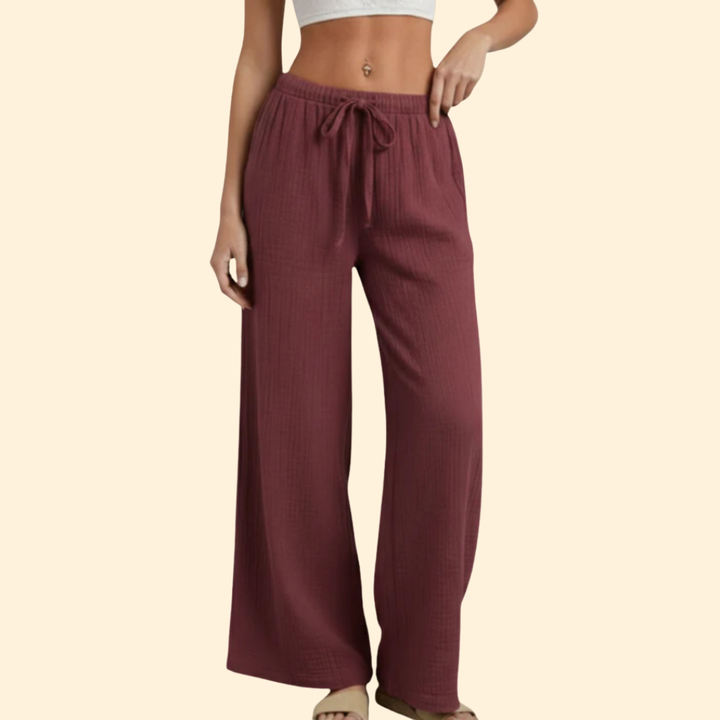 Women's Stylish Wide-Leg Lounge Pants