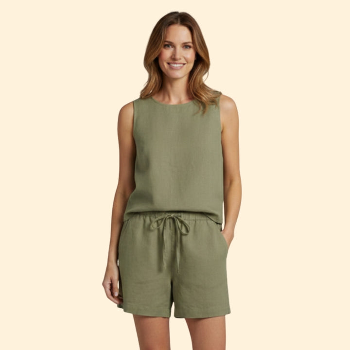 Women's Casual Tank & Shorts Set