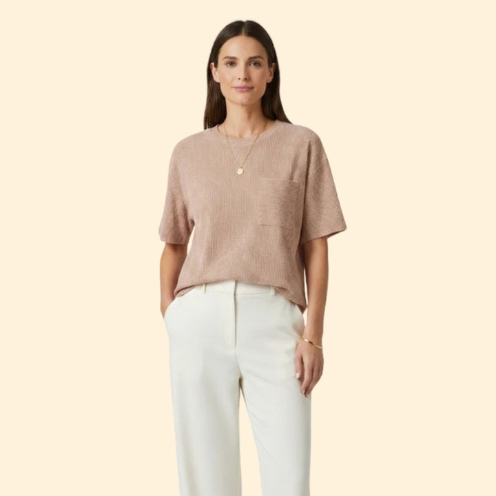 Women's Textured Pocket Tee