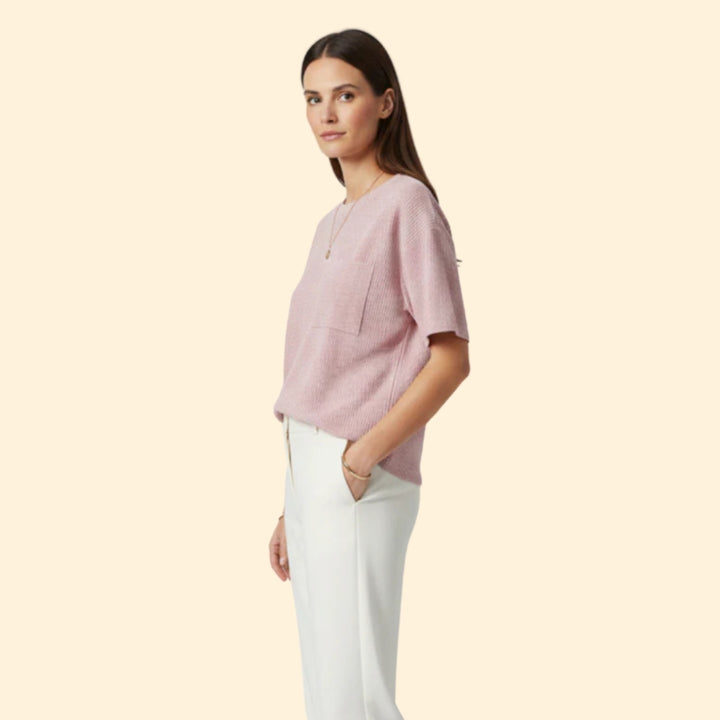 Women's Textured Pocket Tee
