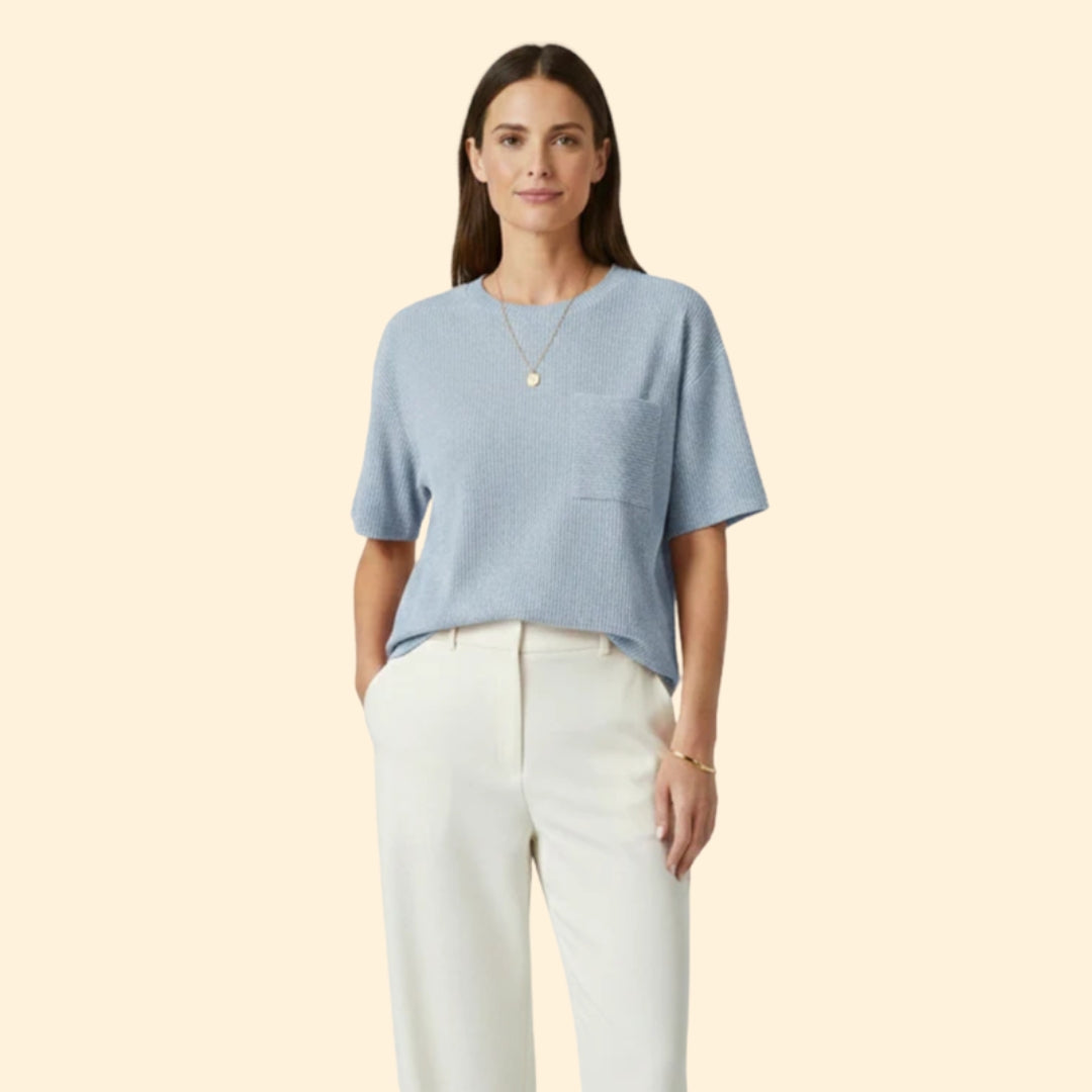 Women's Textured Pocket Tee