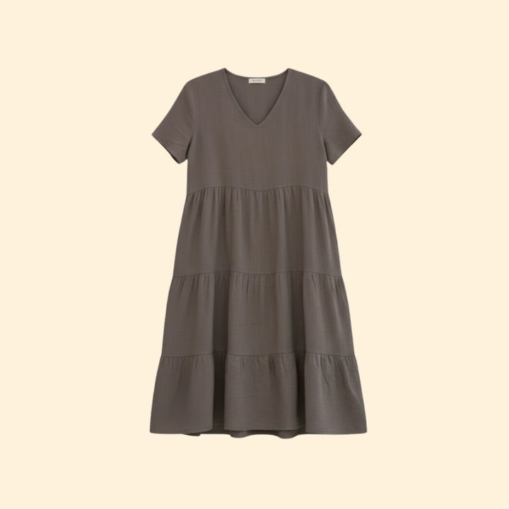 Women's Tiered Midi Dress