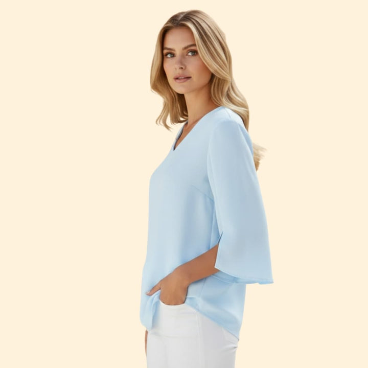 Women's Timeless V-Neck Blouse