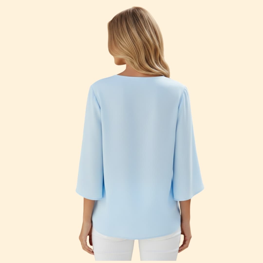 Women's Timeless V-Neck Blouse