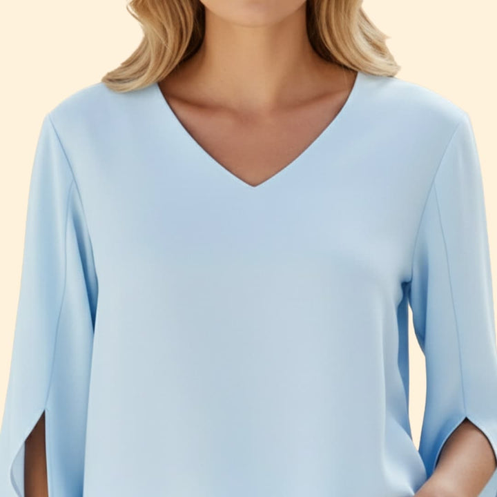 Women's Timeless V-Neck Blouse