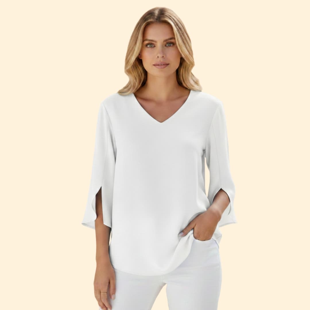 Women's Timeless V-Neck Blouse
