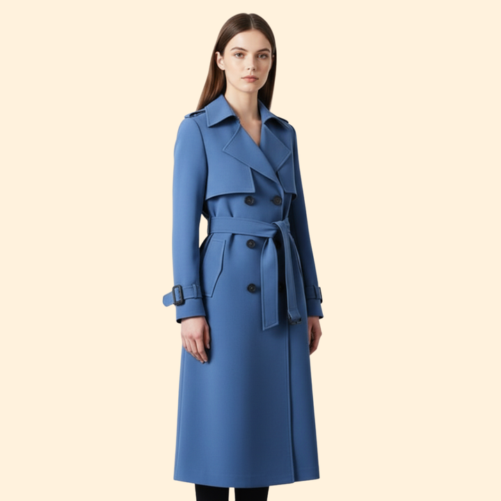 Women’s Trench Coat with Long Silhouette