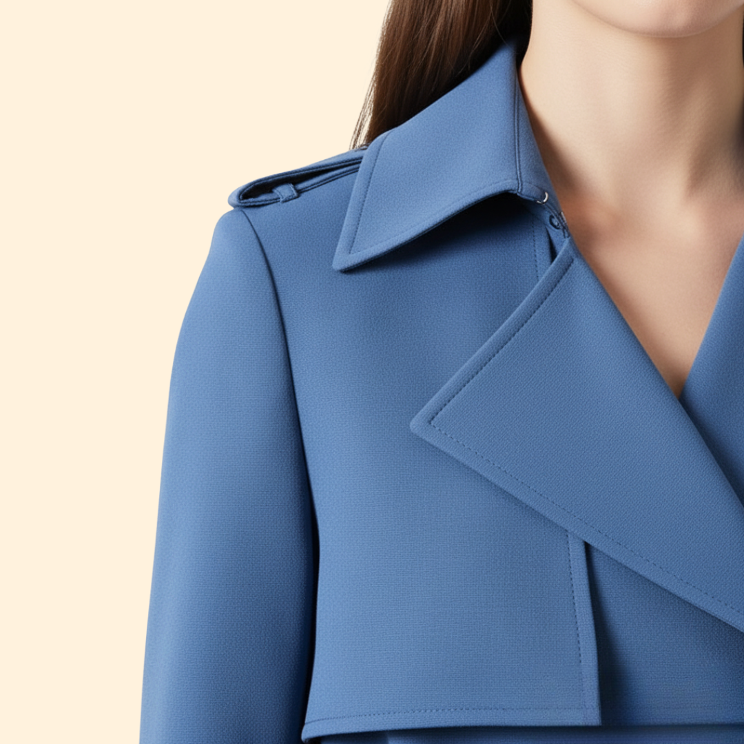 Women’s Trench Coat with Long Silhouette