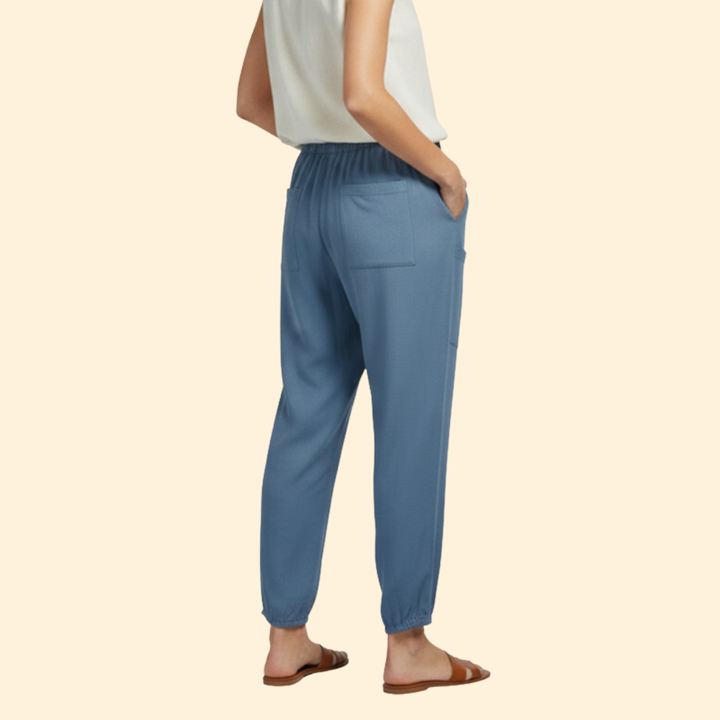 Women's Trendy Button Cuff Trousers
