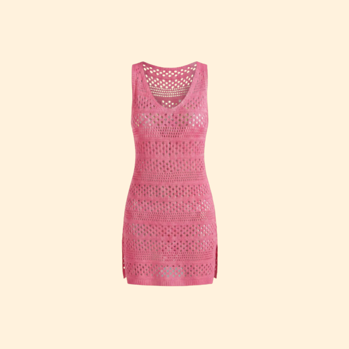 Women's Trendy Crochet Beach Dress