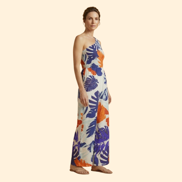 Women's Trendy One-Shoulder Jumpsuit
