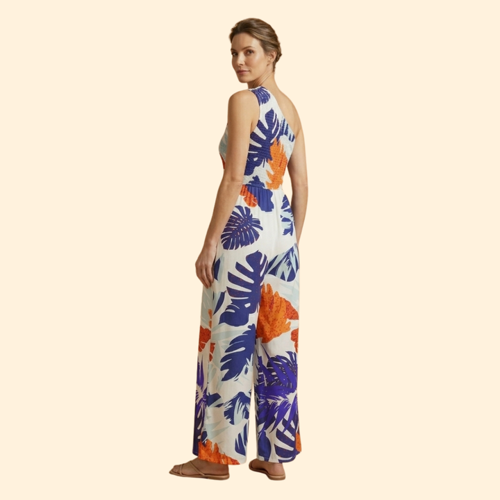 Women's Trendy One-Shoulder Jumpsuit