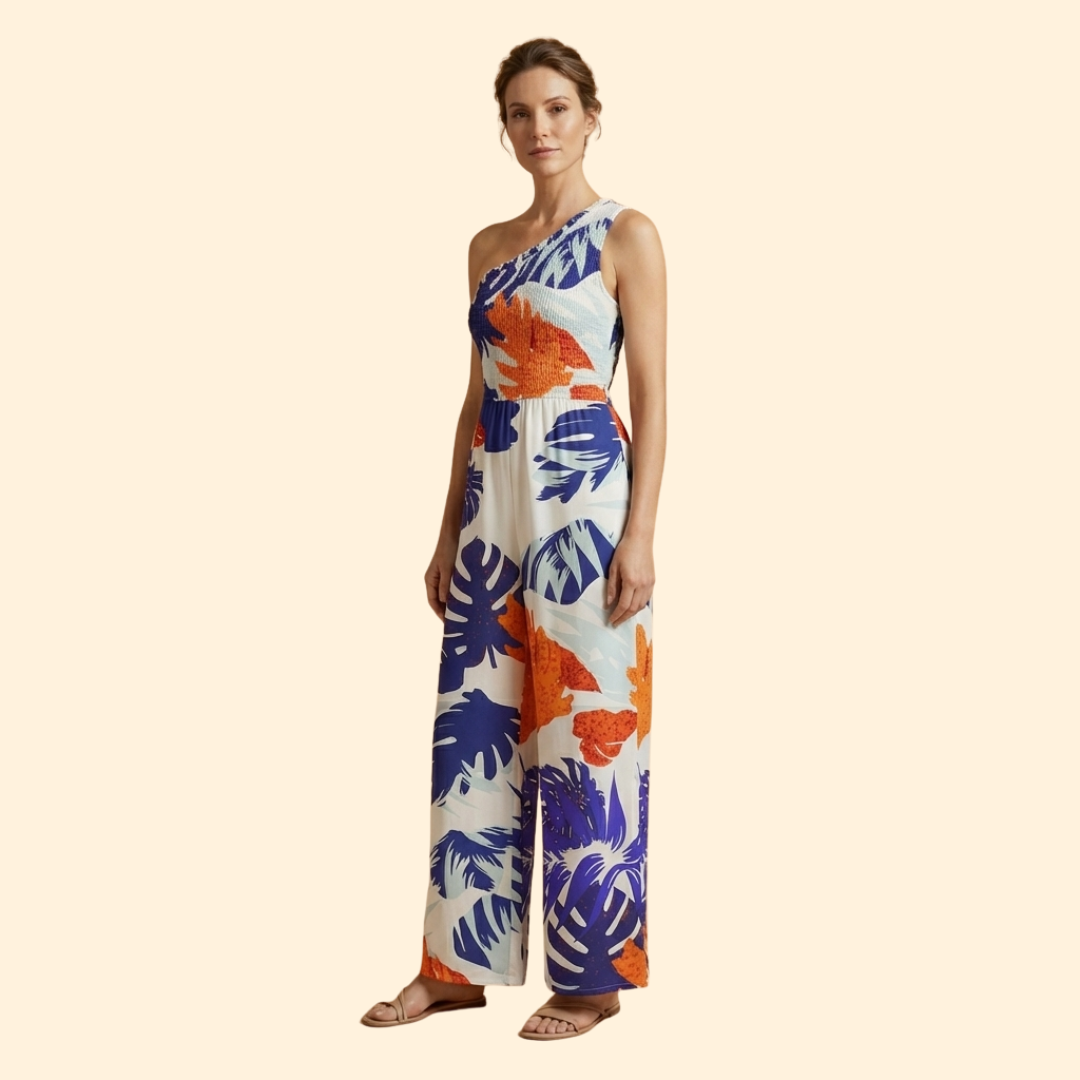 Women's Trendy One-Shoulder Jumpsuit