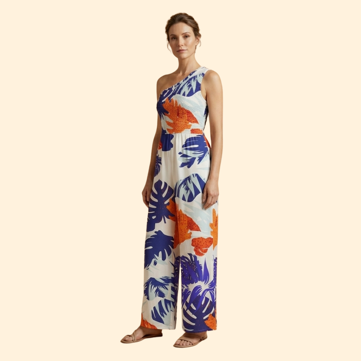 Women's Trendy One-Shoulder Jumpsuit