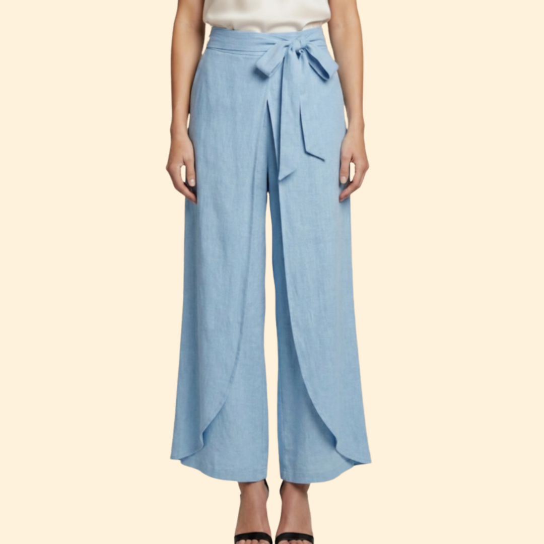 Women's Trendy Tie-Waist Trousers