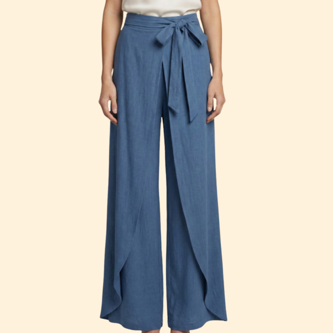 Women's Trendy Tie-Waist Trousers
