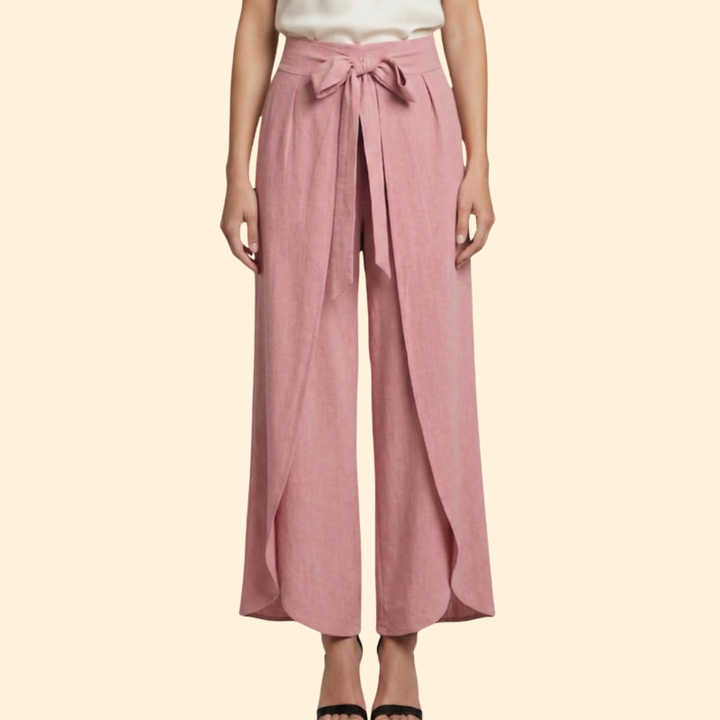 Women's Trendy Tie-Waist Trousers