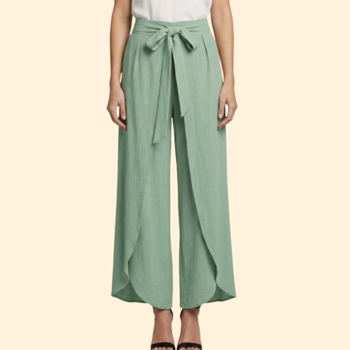 Women's Trendy Tie-Waist Trousers