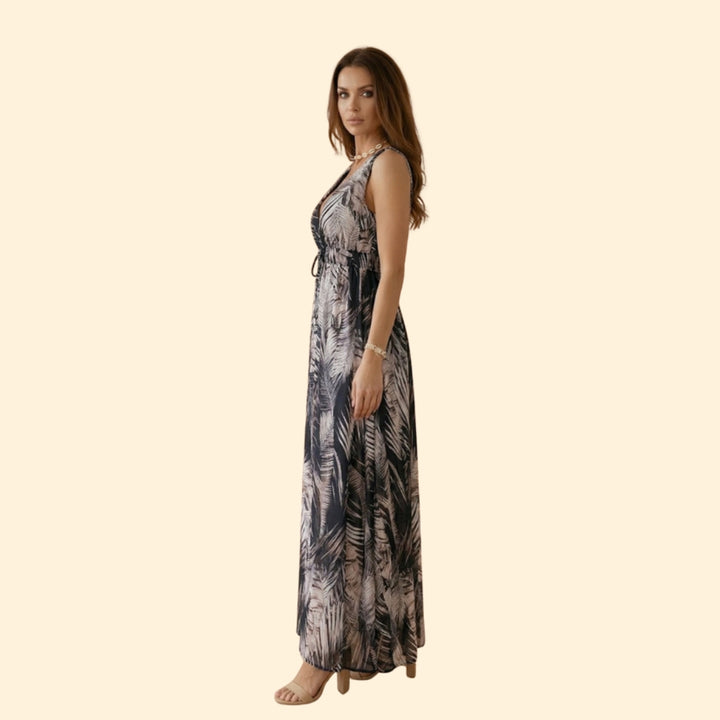 Women's Tropical Maxi Dress