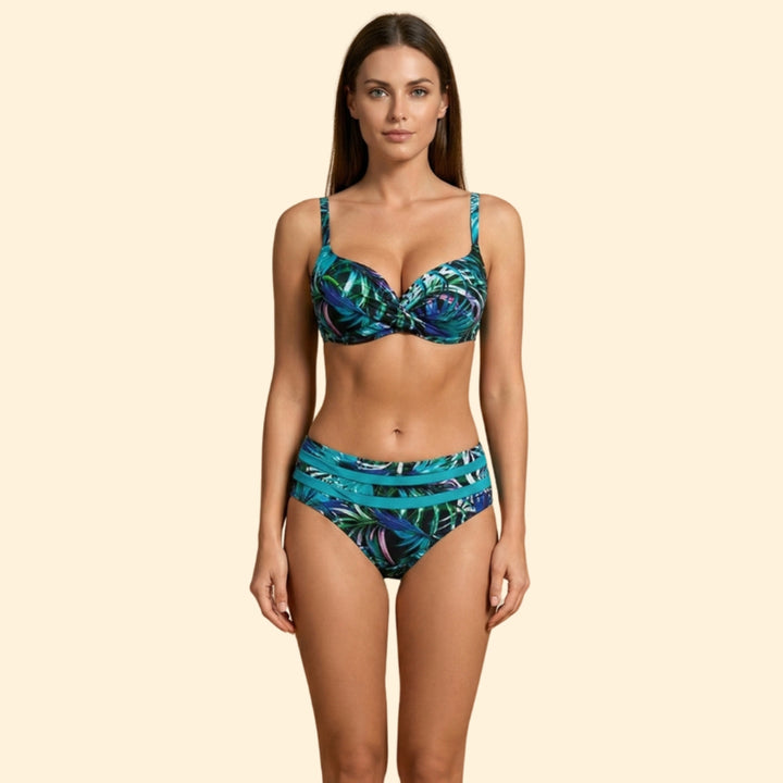 Women's Tropical Print Bikini