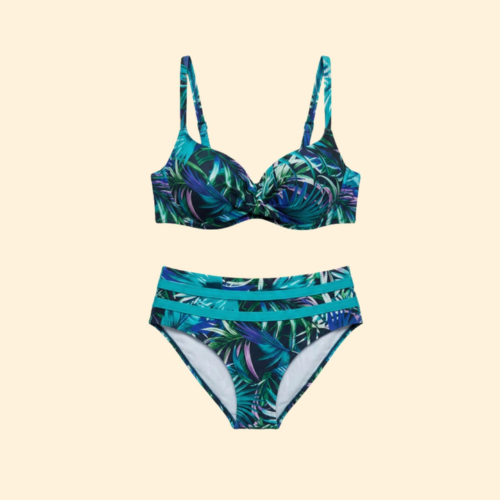 Women's Tropical Print Bikini