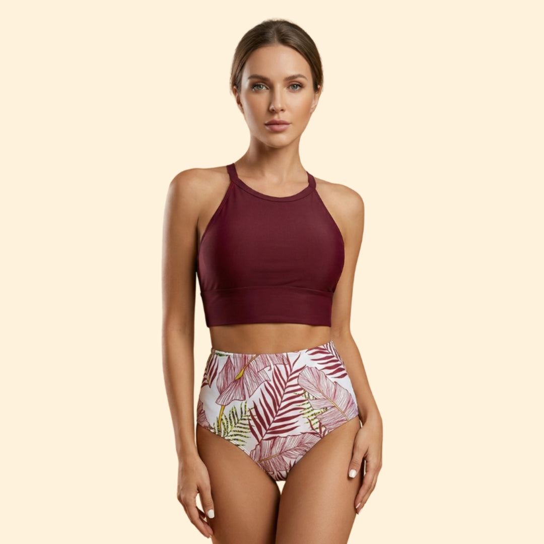 Women's Tropical Print Bikini