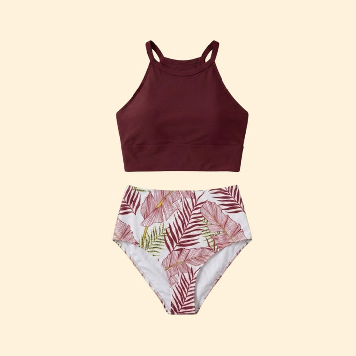 Women's Tropical Print Bikini