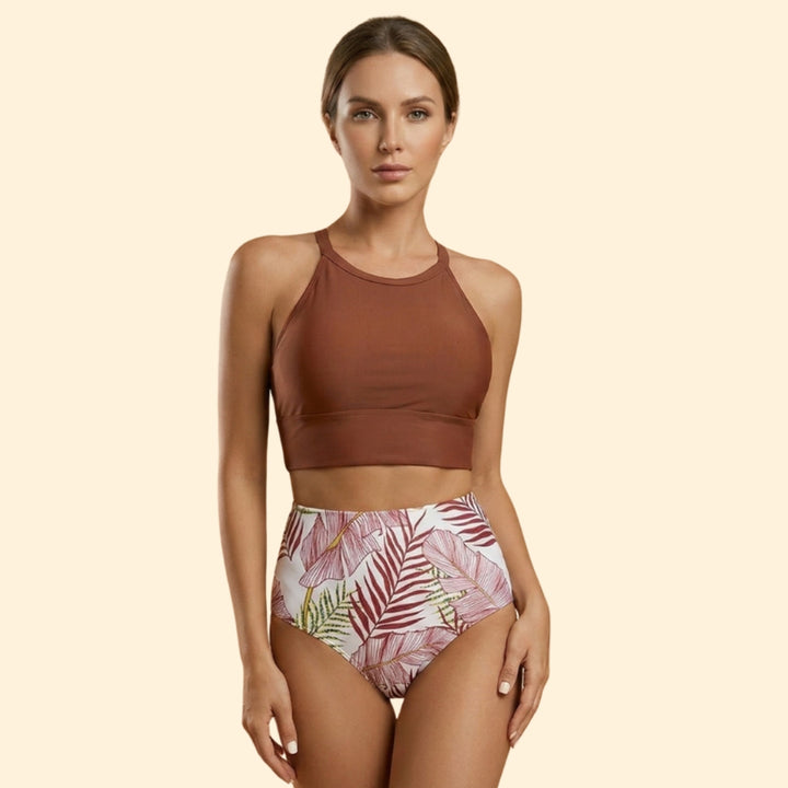 Women's Tropical Print Bikini