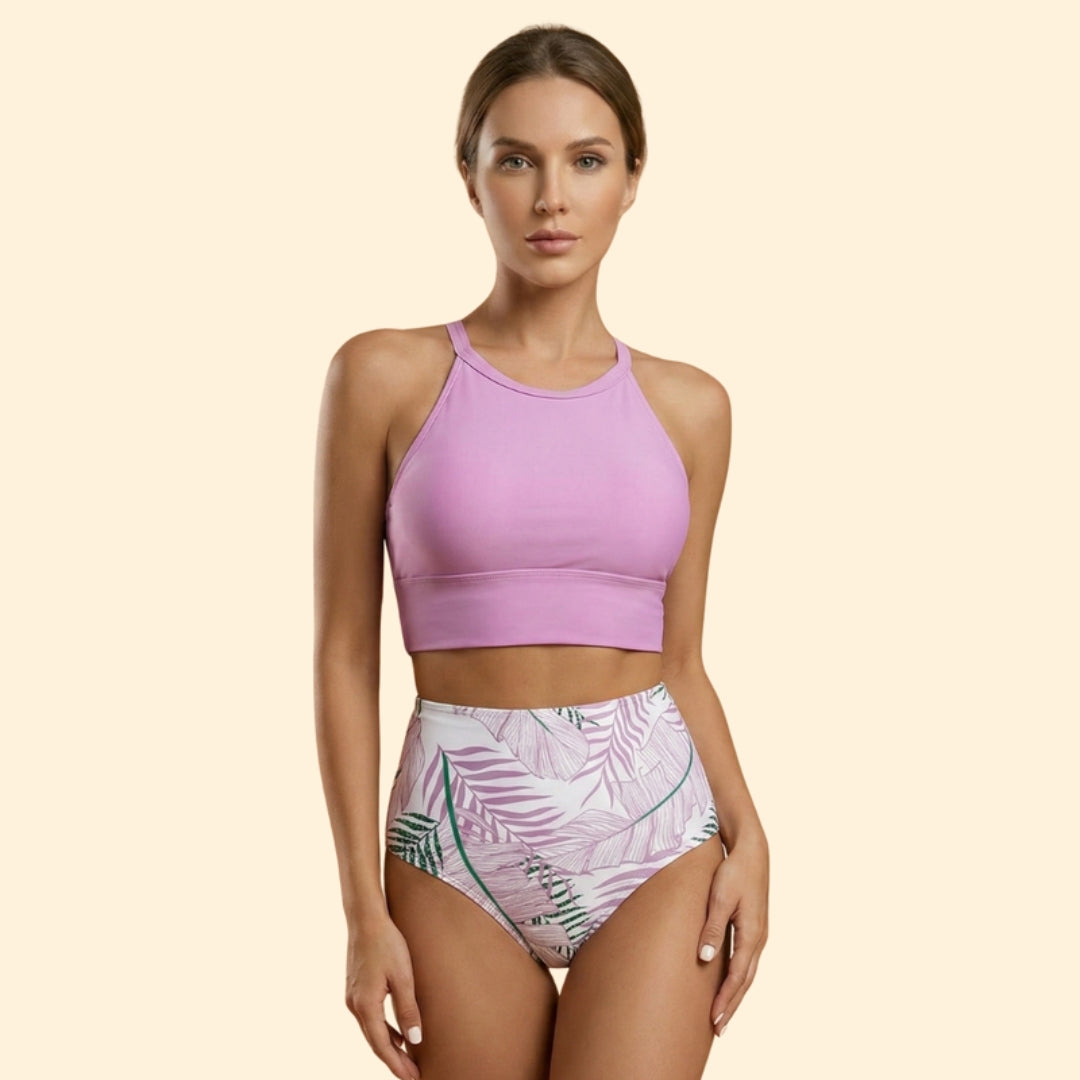 Women's Tropical Print Bikini