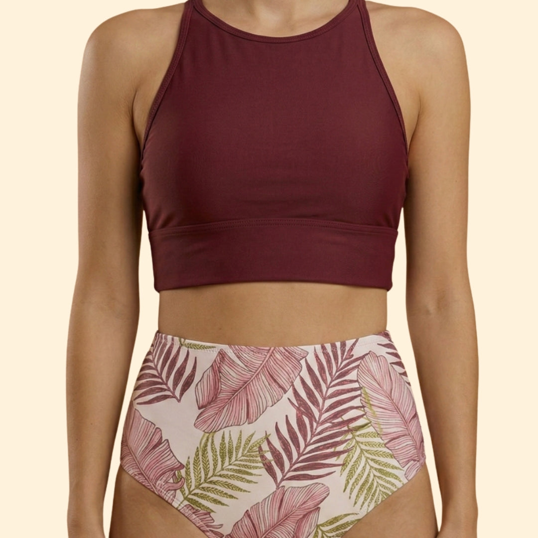 Women's Tropical Print Bikini