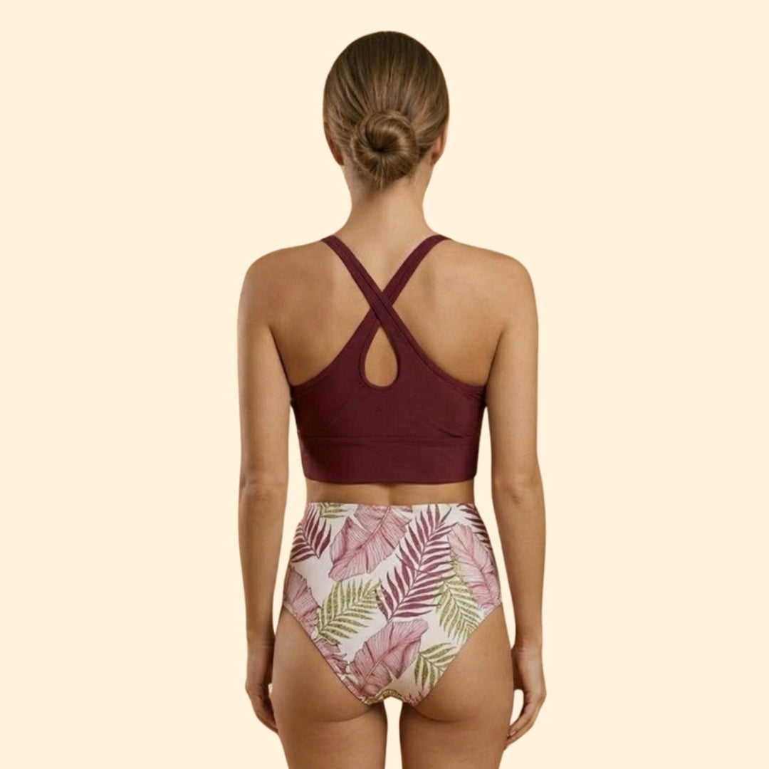 Women's Tropical Print Bikini