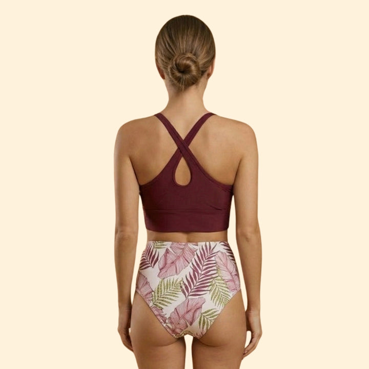 Women's Tropical Print Bikini