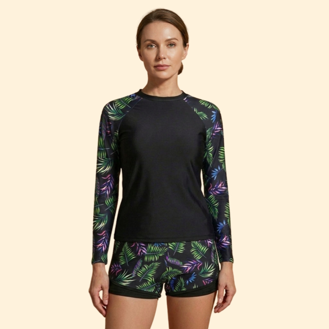 Women's Tropical Swimsuit Set