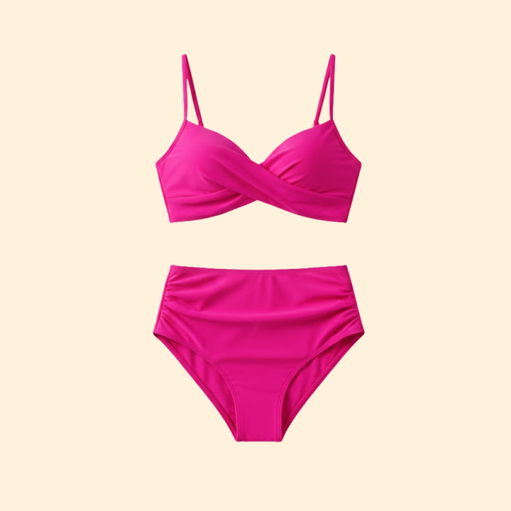 Women's Twist-Front Bikini Set
