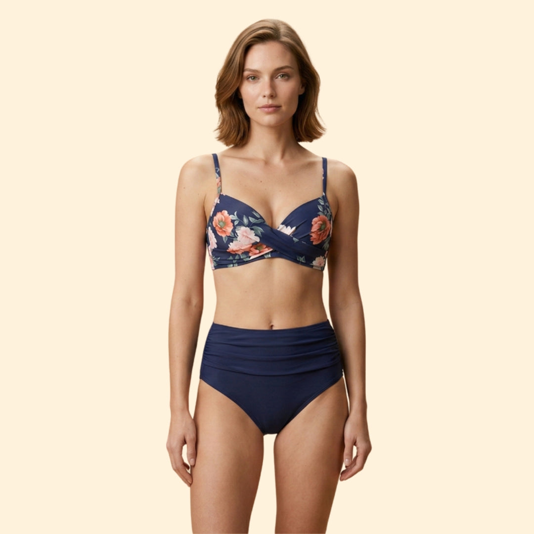 Women's Twist-Front Bikini Set